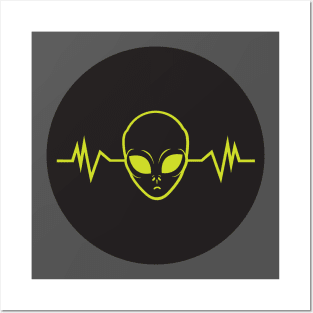 Alien Sound Posters and Art
